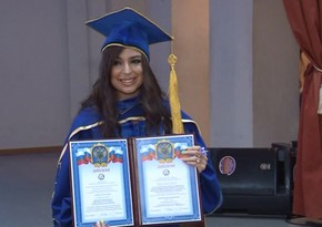 Leyla Aliyeva receives diploma of Honorary Professor of Moscow State University