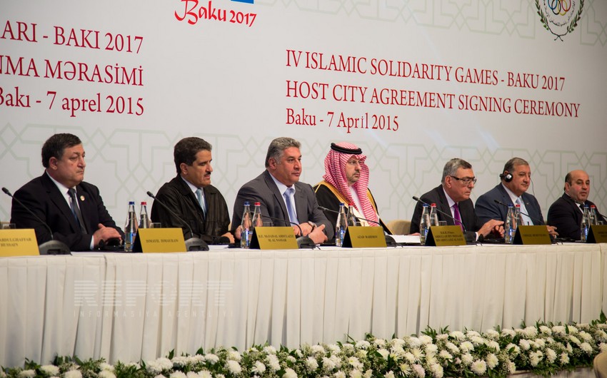​Подписан контракт о проведении в Азербайджане IV Исламских игр солидарности