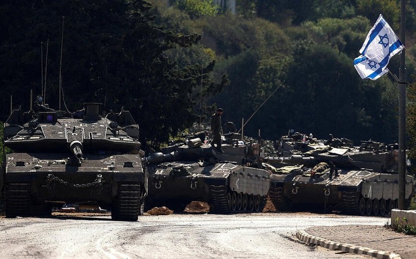 İsrail ordusu “Hizbullah”ın hədəflərinə cavab zərbələri endirib