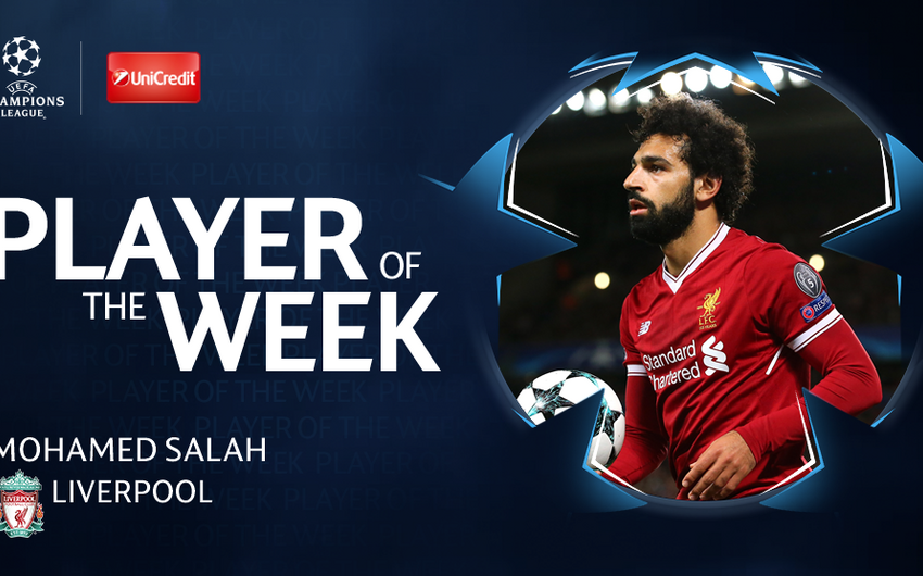 Champions League player of the week named