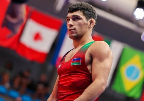 Азербайджанский борец выиграл поединок на Европейском олимпийском отборочном турнире