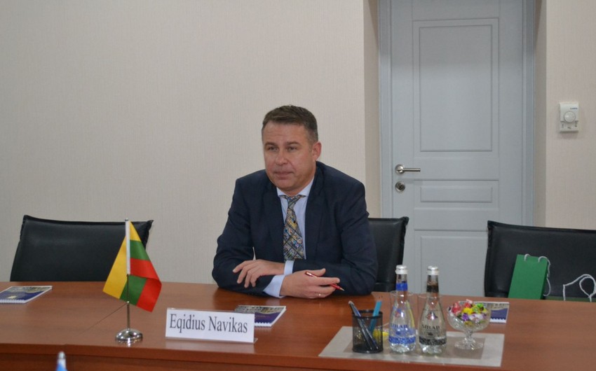 Lithuanian ambassador: Lithuania and Azerbaijan discuss environmental cooperation in Karabakh