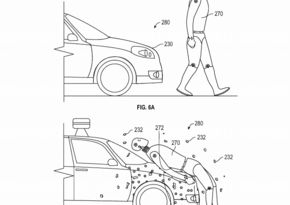 Google patents flypaper-like coating to protect pedestrians