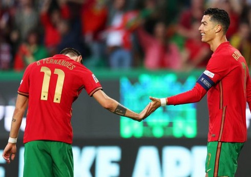 Лига Наций: Дубль Роналду помог сборной Португалии победить швейцарцев