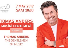 Legendary Thomas Anderson to give concert at Heydar Aliyev Center