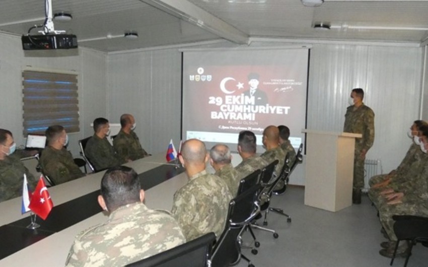 В Карабахе отметили День Турецкой Республики с участием азербайджанских военнослужащих