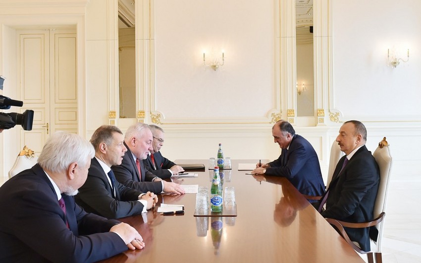 Prezident İlham Əliyev ATƏT-in Minsk qrupunun həmsədrlərini qəbul edib - YENİLƏNİB
