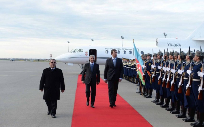 ​В Азербайджан с официальным визитом прибыл премьер-министр Сербии