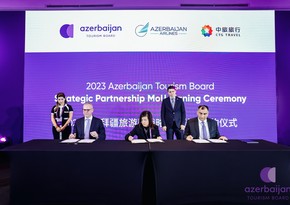 Azerbaijan signs tourism MoUs with Chinese partners