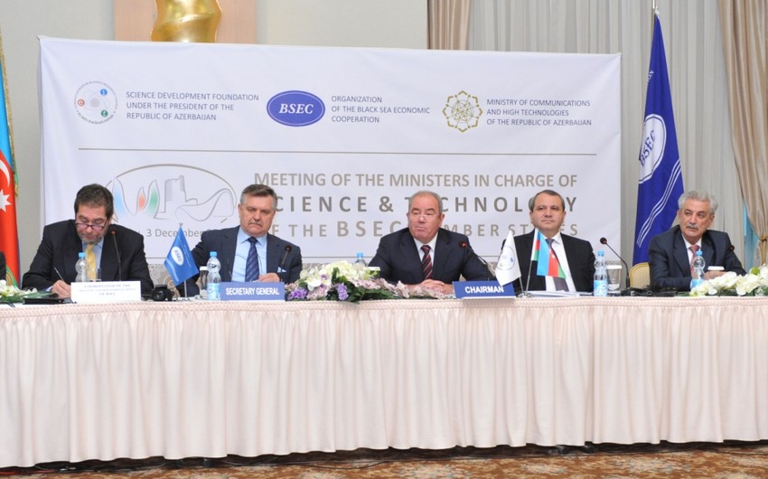 Meeting of science and technology ministers of BSEC countries held in Baku