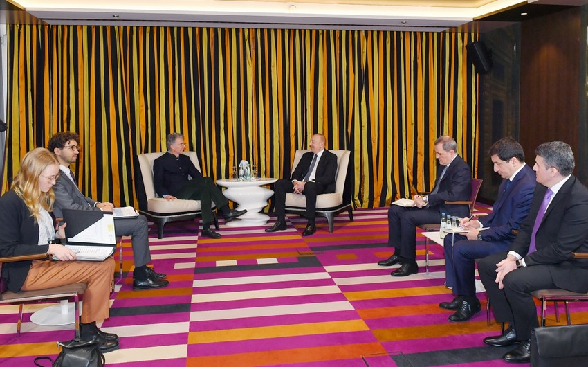Президент Ильхам Алиев встретился с председателем Мюнхенской конференции по безопасности 