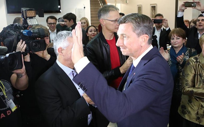 Borut Pahur yenidən Sloveniyanın prezidenti seçilib
