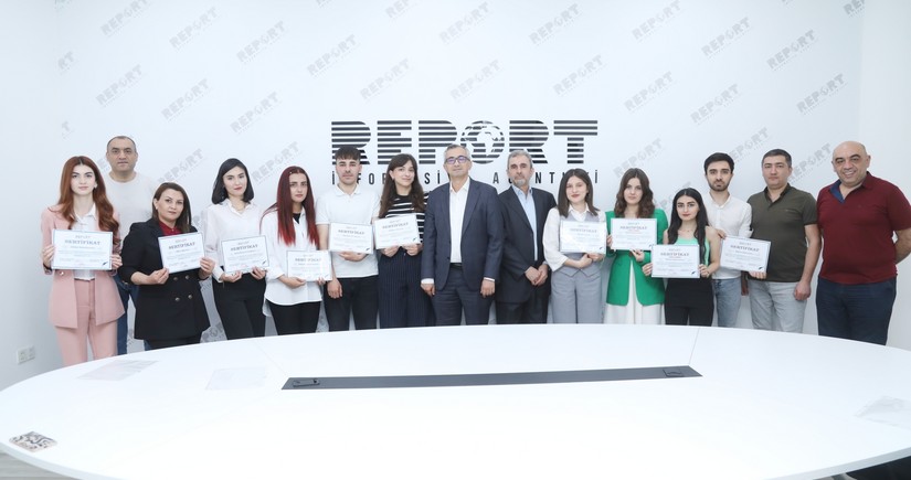 Training program of 16th group at Report Media School completed