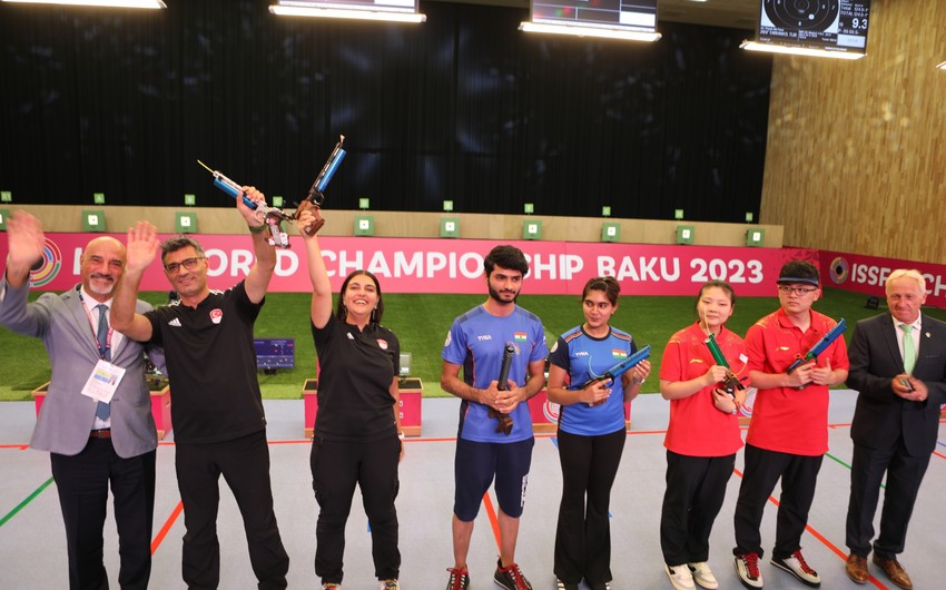 Turkish national team members among ISSF World Championships in Baku winners