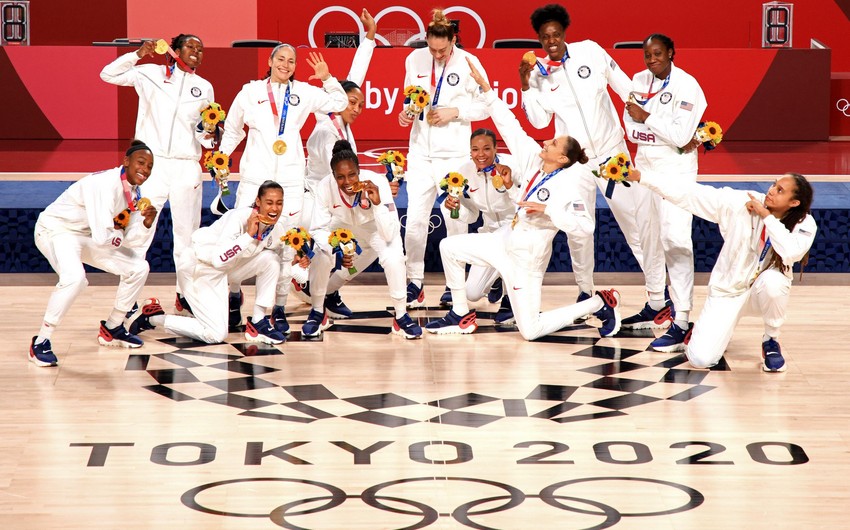 Токио-2020: Баскетболистки США в седьмой раз подряд стали чемпионками