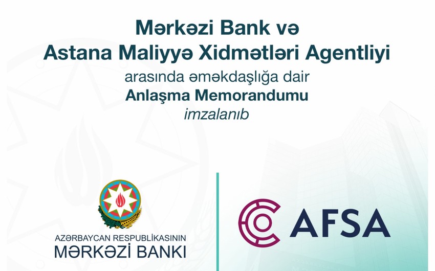 CBA and Astana Financial Services Agency ink MoU