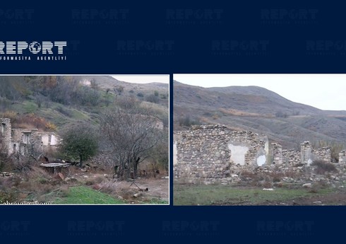Видеорепортаж из освобожденного от оккупации села Мезре 
