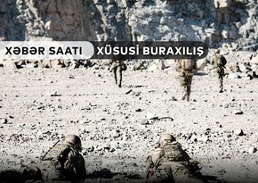 “Xəbər Saatı”: Cəbhə bölgəsinə canlı bağlantı