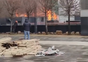 В Москва-сити загорелась трансформаторная подстанция