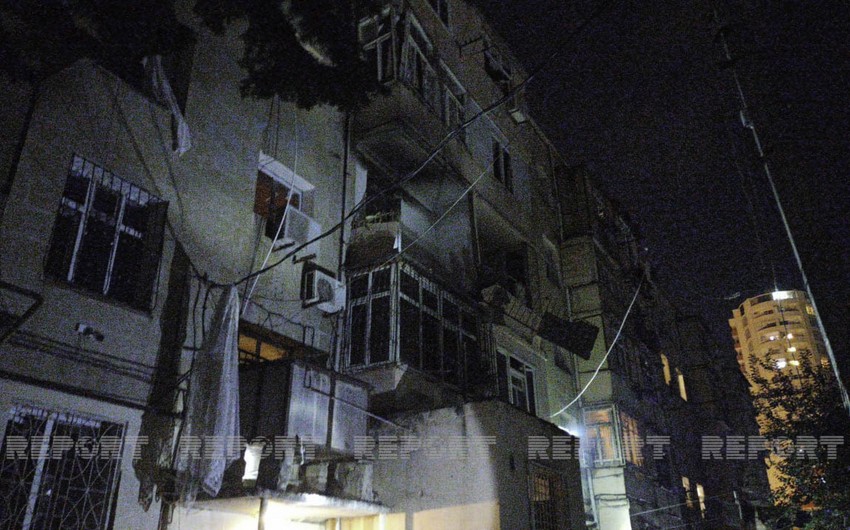 В Хырдалане прогремел взрыв в жилом доме, есть пострадавшие