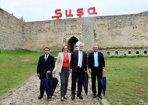 Посол США побывал в городе Шуша