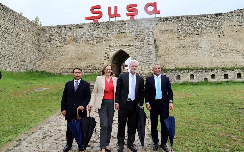 US envoy visits Azerbaijan’s Shusha