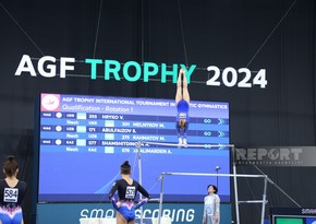 В Баку стартовал международный турнир по гимнастике AGF Trophy