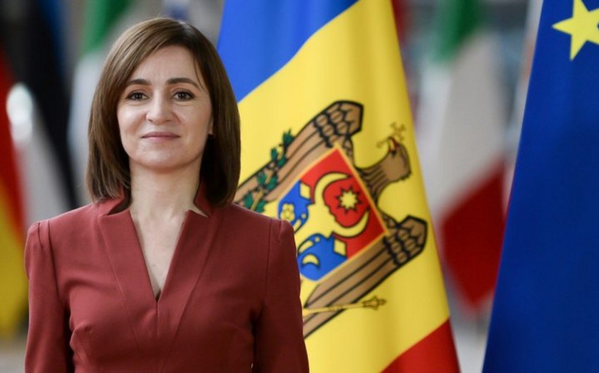 Sandu says Moldova no longer dependent on Russian gas