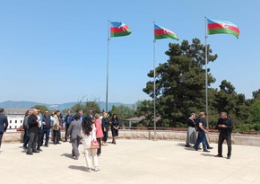 Foreign Affairs Committee Chairs of Parliaments of Turkic States visit Khankandi