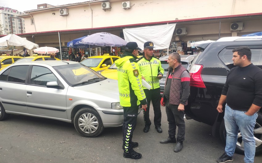 Naxçıvan DYP qaydaları pozan sürücülərlə bağlı reyd keçirib  