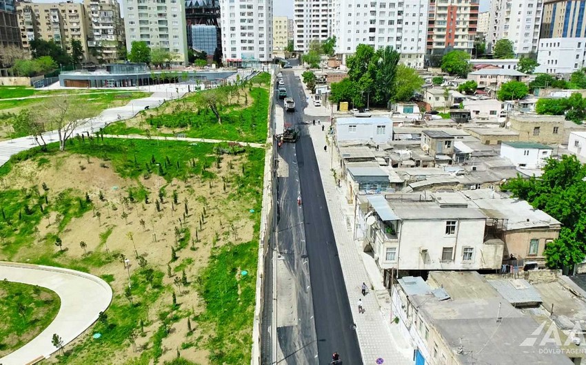 В Ясамале реконструируют четыре улицы