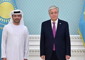 Tokayev discusses  development of Trans-Caspian Corridor with Abu Dhabi Ports Group CEO
