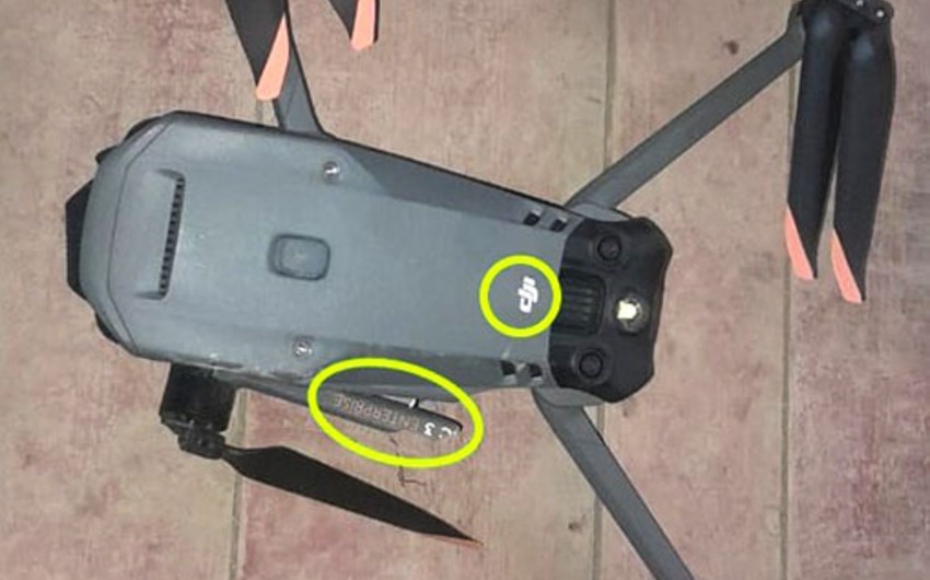 Another quadrocopter belonging to Armenian armed forces intercepted