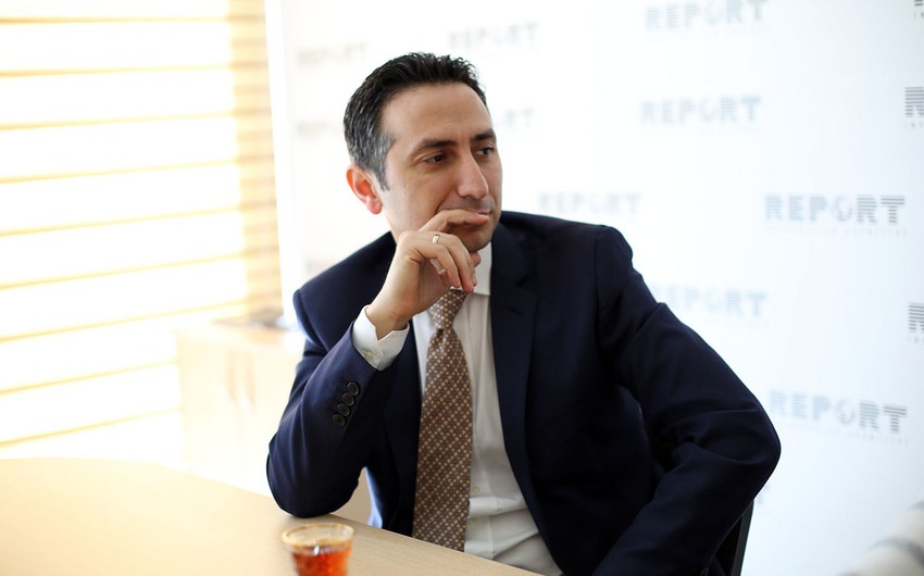 Chairman of Association of Azerbaijani Stock Market Participants visits Report News Agency