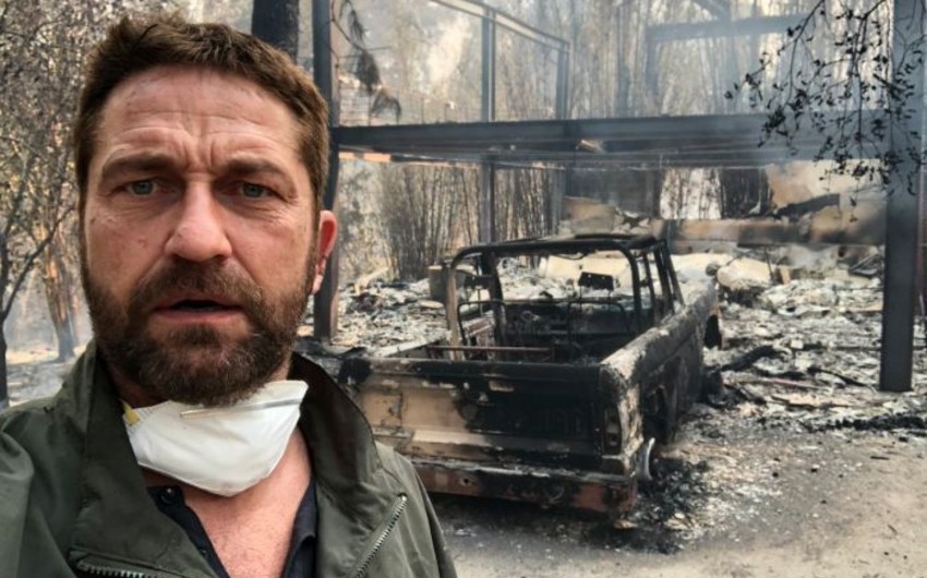 Gerard Butler loses home in California wildfire