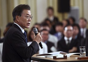 South Korean president gives security assurance for 2018 Olympics