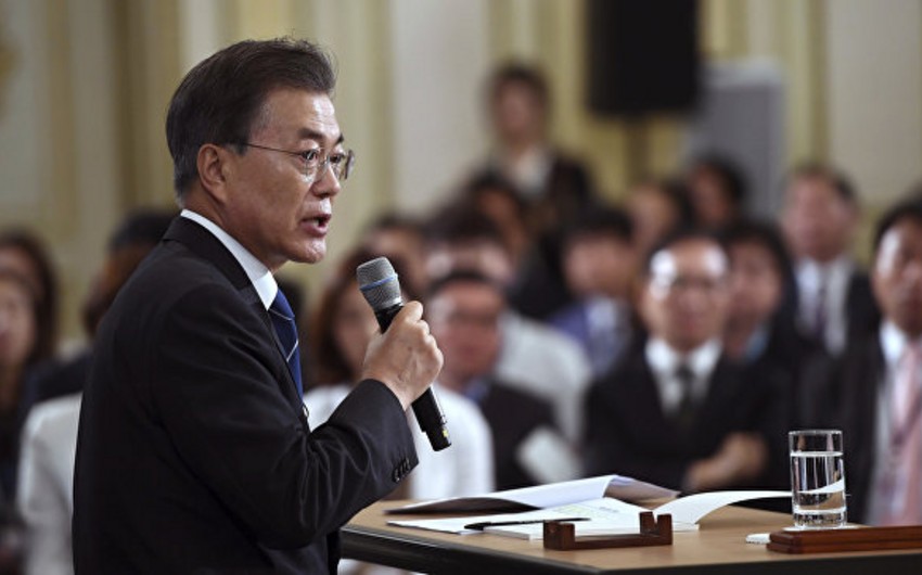 South Korean president gives security assurance for 2018 Olympics