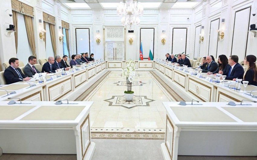 Speaker of Azerbaijani Parliament meets with President of Bulgaria