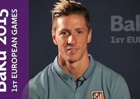 Atletico Madrid players get behind Baku 2015 - VIDEO