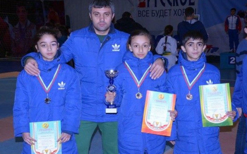 Azərbaycan taekvondoçuları Rusiyada keçirilən yarışda dörd medal qazanıblar