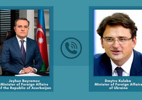 Главы МИД Азербайджана и Украины подчеркнули в ходе телефонного разговора высокий уровень сотрудничества 