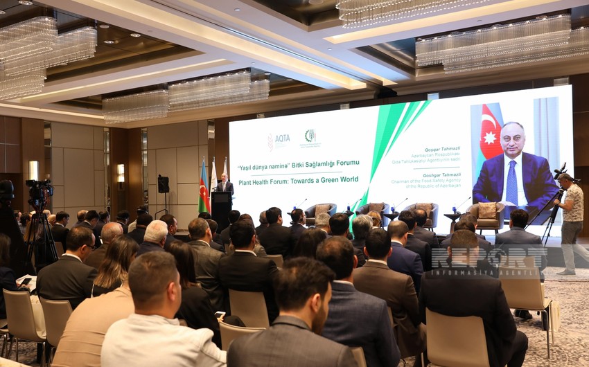 Plant Health Forum: Towards a Green World underway in Baku