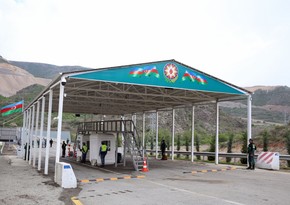 Conditions created for free movement of civilian Armenians through Lachin border checkpoint 