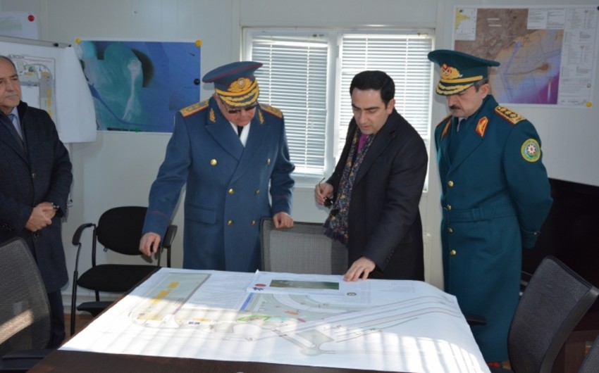 ​Главы Государственной погранслужбы и Государственного таможенного комитета ознакомились с нынешней ситуацией в новом Бакинском порту