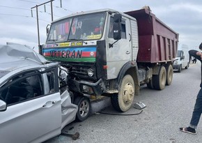 Three killed in road accident in Azerbaijan's Salyan