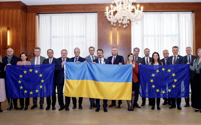 EU ambassadors in Azerbaijan express support for Ukraine on anniversary of war