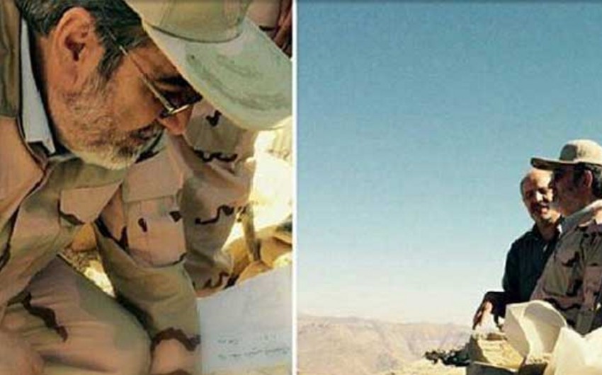 Iranian minister ascends mountain  where terrorist  PKK's camp located