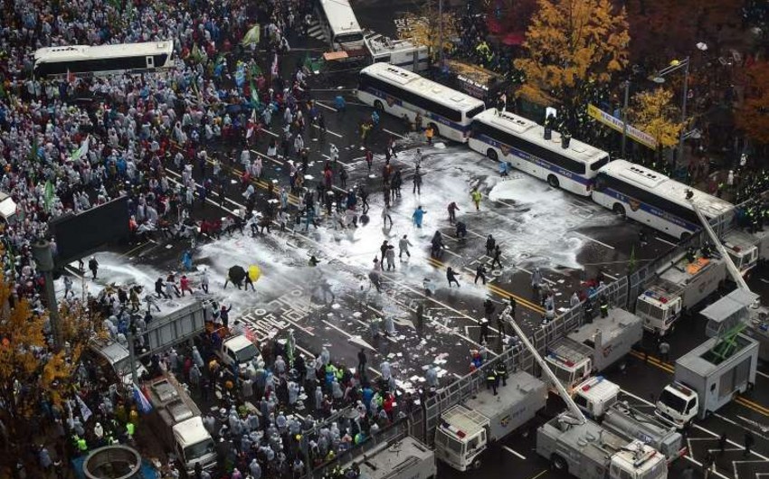 В Сеуле ожидается антиправительственный марш с участием 1,5 млн человек