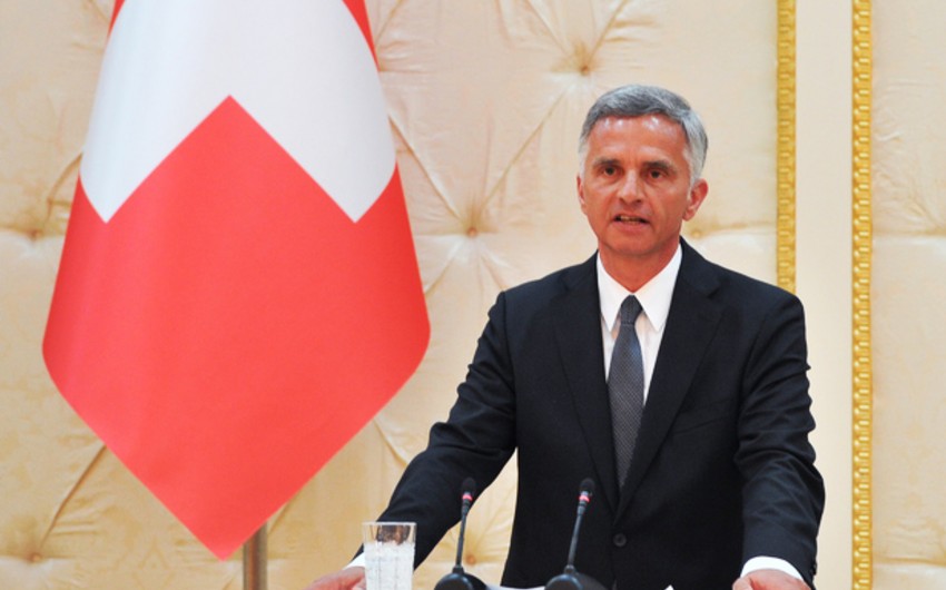 Didier Burkhalter: Switzerland is ready to continue supporting the dialogue between Azerbaijan and Armenia