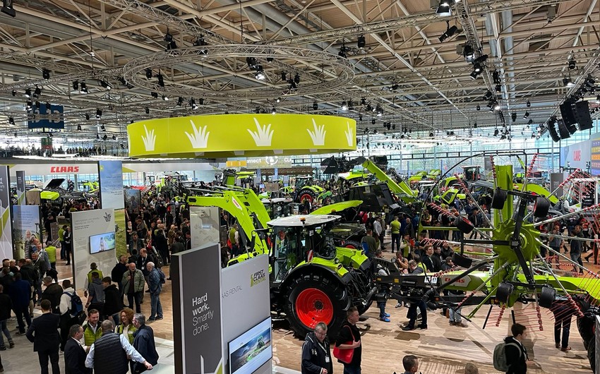 Азербайджан принимает участие в выставке Agritechnica-2023 в Германии